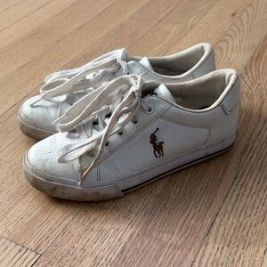 Polo by Ralph Lauren White Kids Sneakers